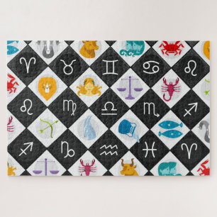zodiac signs puzzle