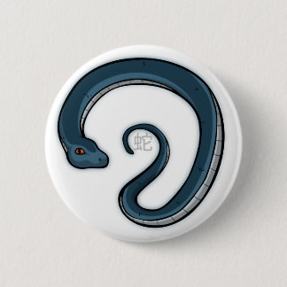 Zodiac Snake Badge 2 Inch Round Button