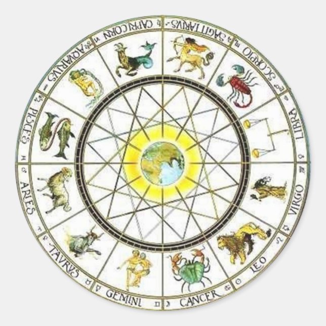 Zodiac sticker (Front)
