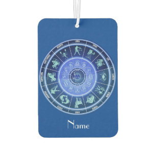 Zodiac Sun Sign Astrology Calendar Thunder_Cove Air Freshener