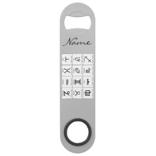 Zodiac Sun Sign Astrology Calendar Thunder_Cove Bar Key