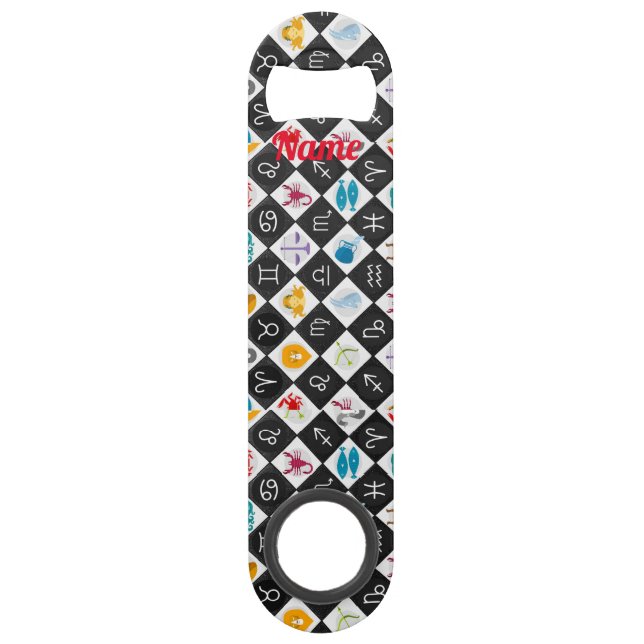 Zodiac Sun Sign Astrology Calendar Thunder_Cove Bar Key (Front)