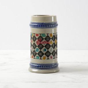 Zodiac Sun Sign Astrology Calendar Thunder_Cove Beer Stein