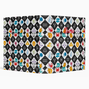 Zodiac Sun Sign Astrology Calendar Thunder_Cove Binder