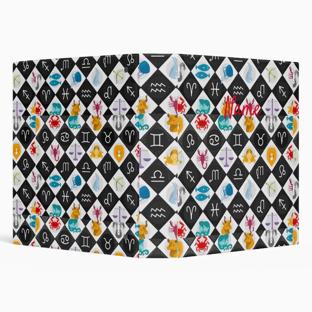 Zodiac Sun Sign Astrology Calendar Thunder_Cove  Binder (Background)