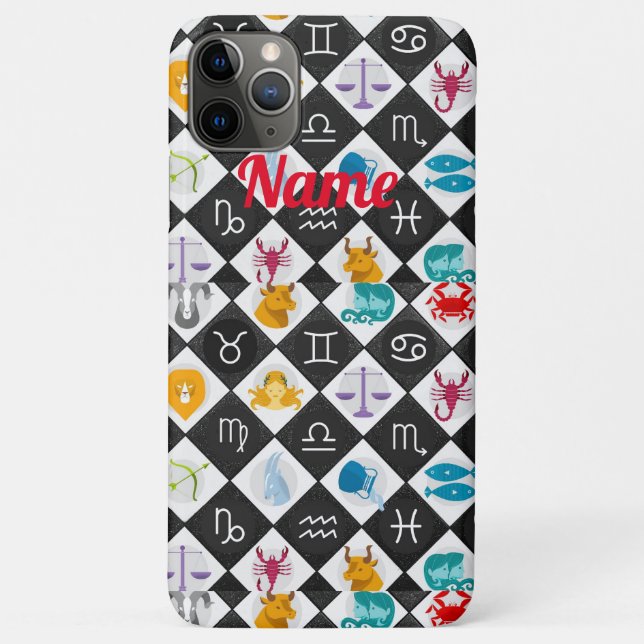 Zodiac Sun Sign Astrology Calendar Thunder_Cove  Case-Mate iPhone Case (Back)