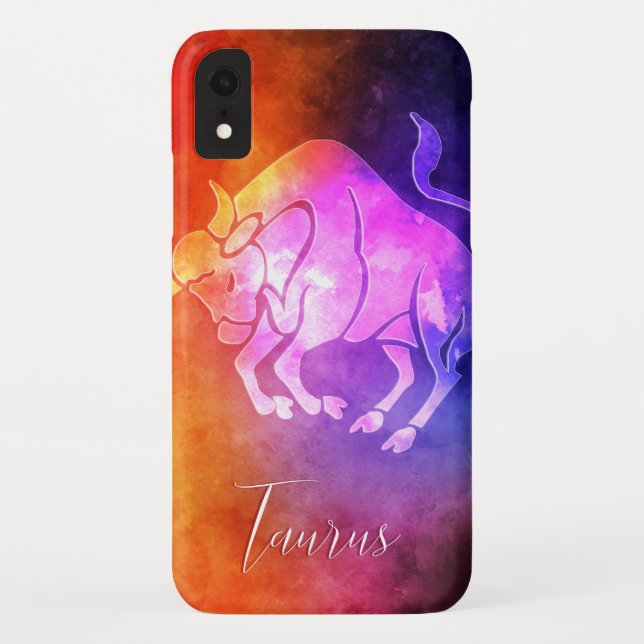 Zodiac : Taurus Candy Colours Cell Phone Cover (Back)