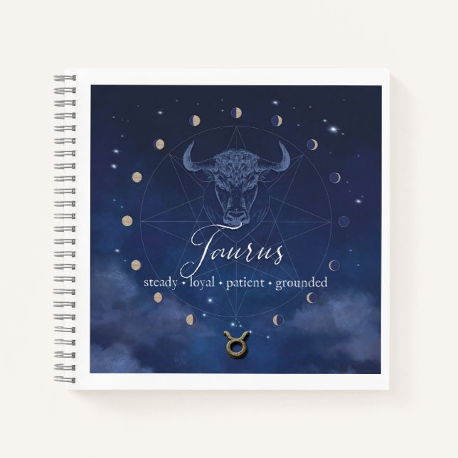 Zodiac - Taurus - Journal (Front)