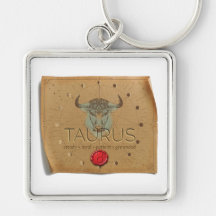 Zodiac - Taurus - Keychain