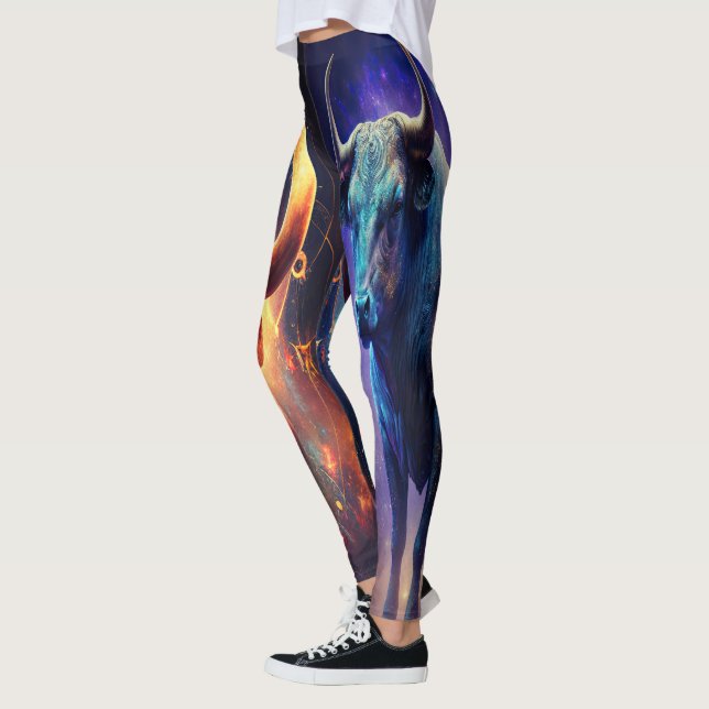 Zodiac Taurus Leggings – Pretty (Left)