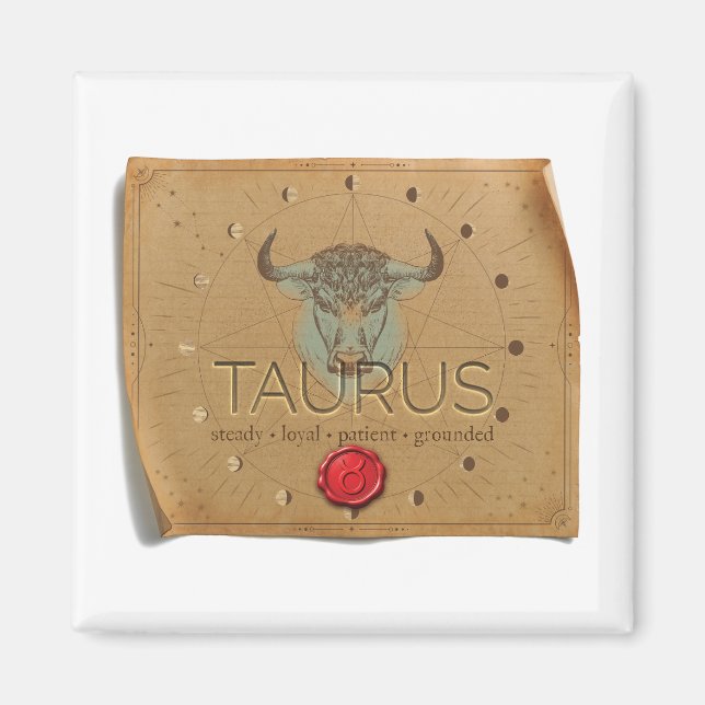 ZODIAC - Taurus - Magnet (Devant)