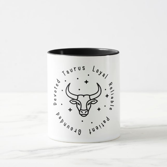 Zodiac Taurus Mug (Centre)