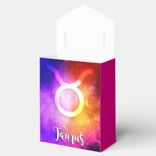 Zodiac : Taurus Space Candy Favor Box
