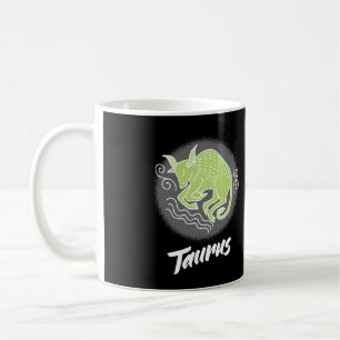 Zodiac Taurus Symbol Coffee Mug