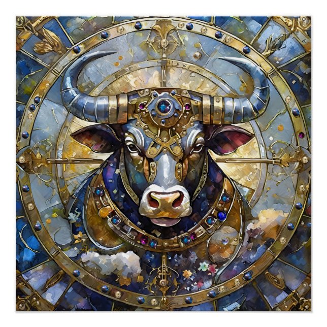 Zodiac - Taurus The Bull Poster (Front)