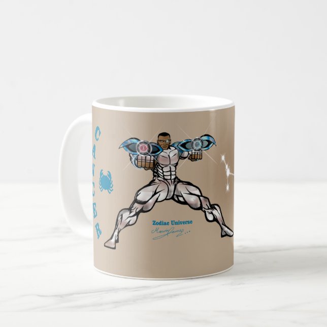 Zodiac Universe - Cancer Mug (Front Left)