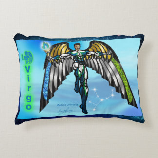 Zodiac Universe-Virgo Accent Pillow