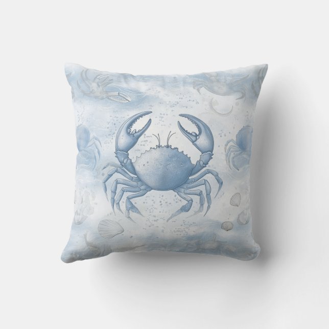 Zodiac Vibes Cancer Pillow (Back)