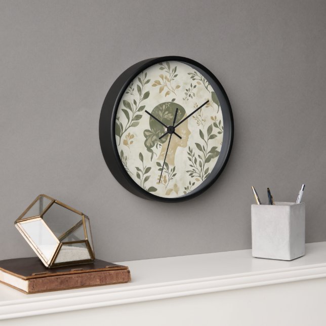 Zodiac Vibes Virgo - Clock (Office)