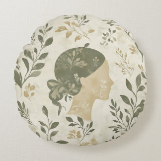 Zodiac Vibes Virgo - Pillow Round