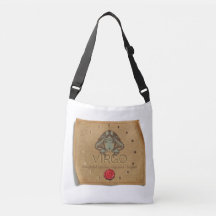 Zodiac - Virgo - Cross Body Tote Bag