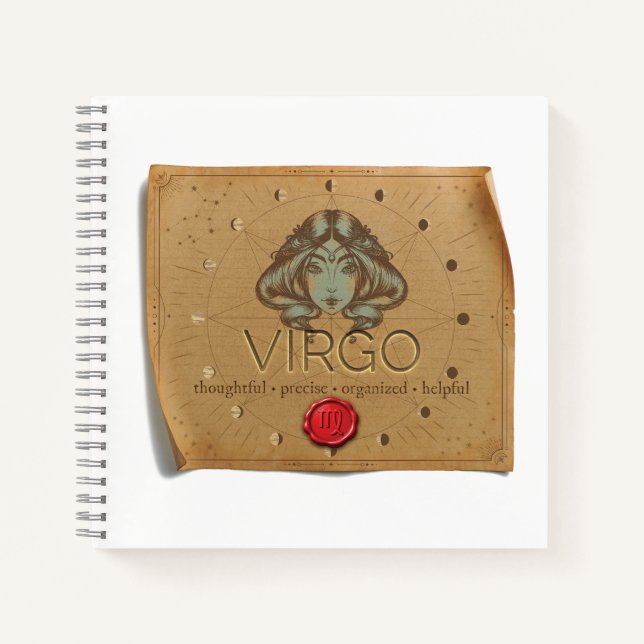 Zodiac - Virgo - Journal (Front)