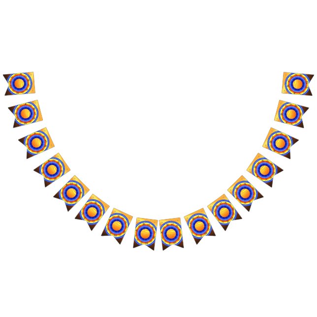 Zodiac Wheel Bunting Flags (All)