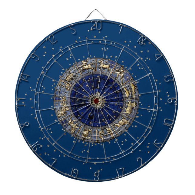Zodiac Wheel Dartboard (Front)