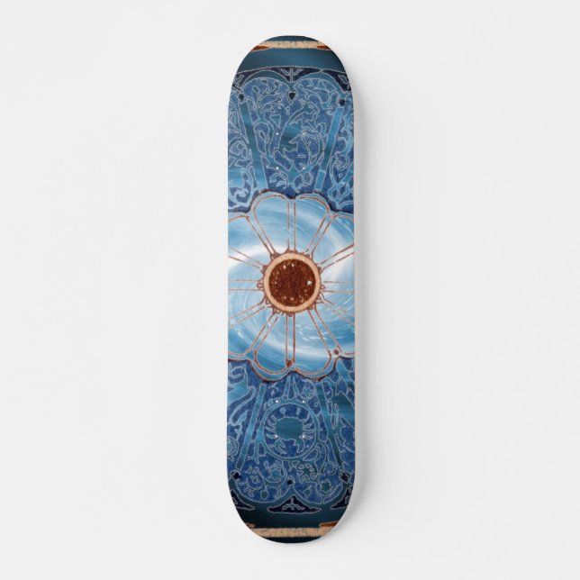 Zodiac Wheel Skateboard (Front)