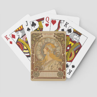 Zodiaque by Alphonse Mucha Playing Cards