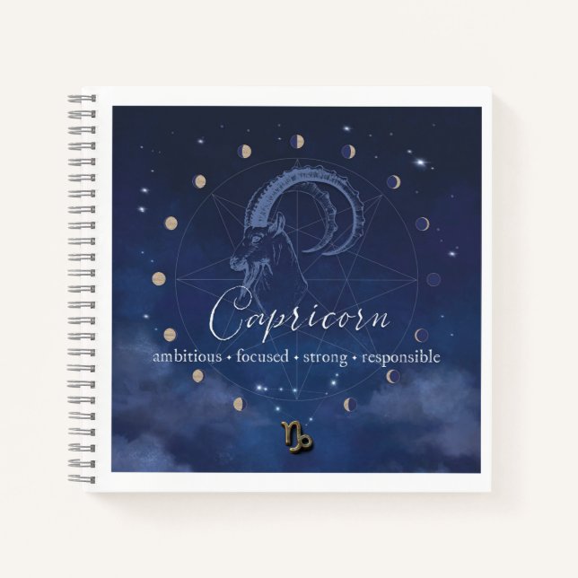 Zodiaque - Capricorne - Journal (Devant)