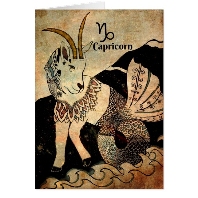 Zodiaque de Capricorne (Devant)