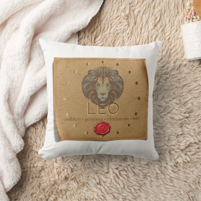 Zodiaque - Lion - Coussin (Couverture)