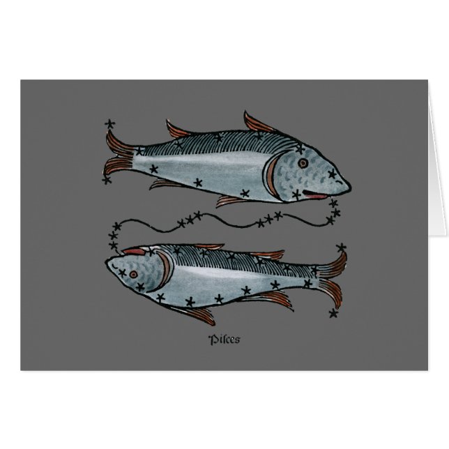 Zodiaque : Poissons en couleurs (Devant Horizontal)