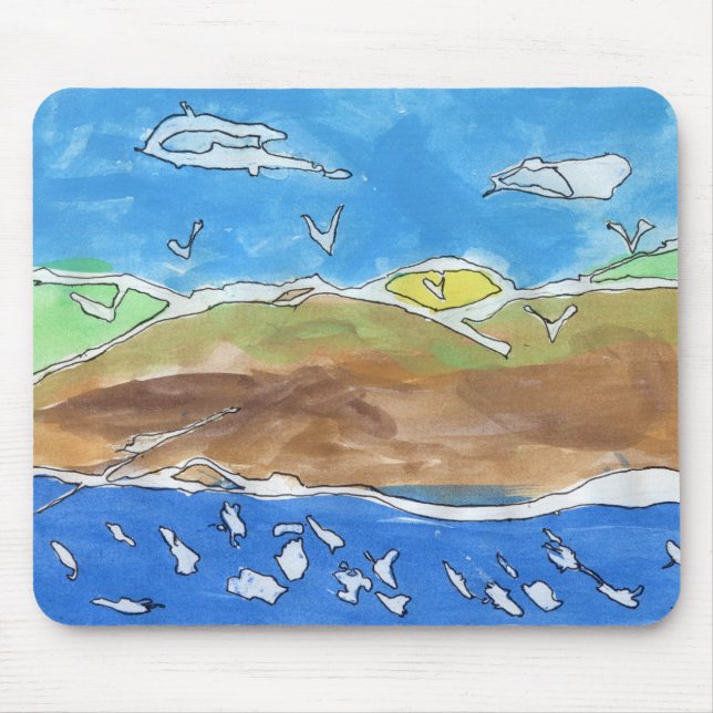 Zoe B Phongmany Mouse Pad (Front)