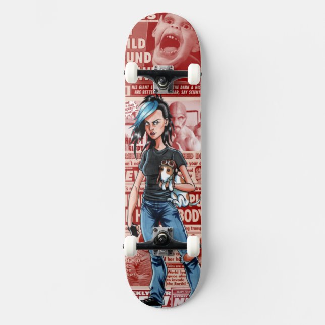 ZOE Board Skateboard (Front)