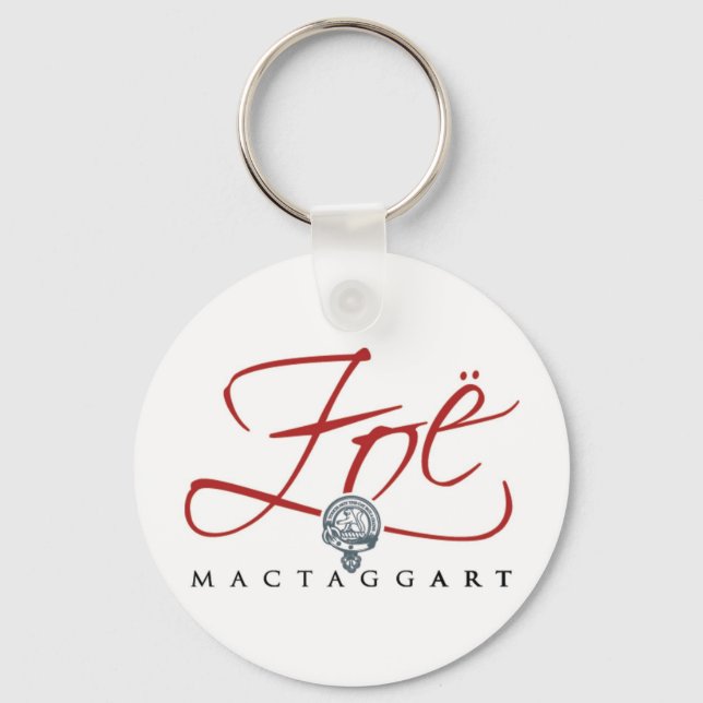 Zoë MacTaggart Keychain (Front)