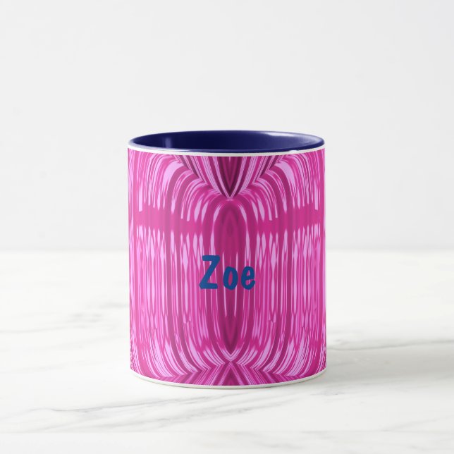 ZOE ~ Mug personalized ~ zany unusual (Center)
