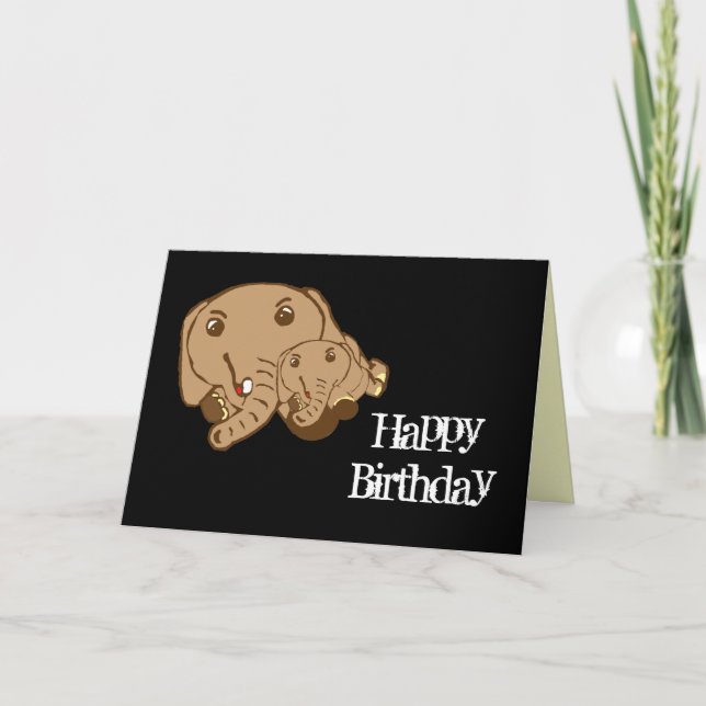 zoeynzack, Happy Birthday - Customized Card (Front)