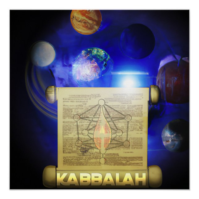 Zohar Kabbalah Poster (Front)