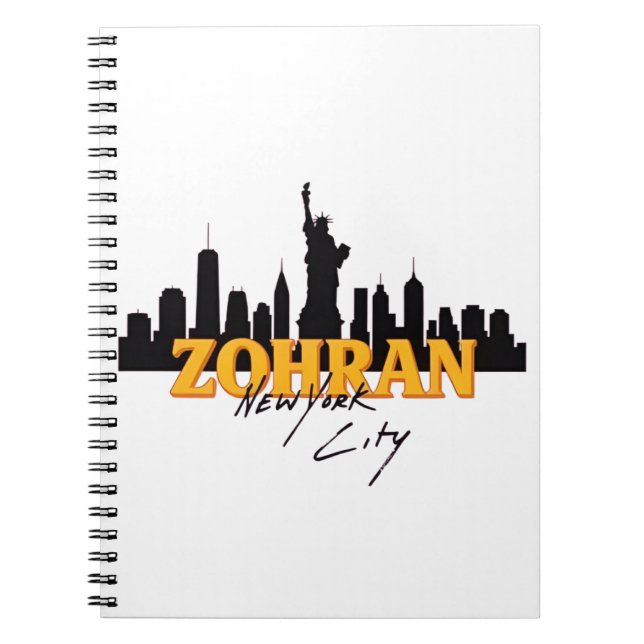 Zohran Mamdani for Mayor NYC Democratic Notebook (Front)