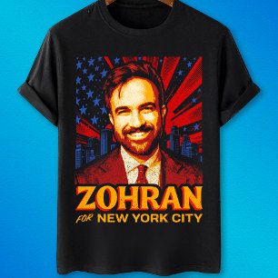 Zohran Mamdani for New York Mayor 2025 T-Shirt