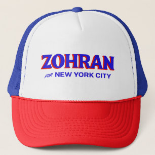 Zohran Mamdani for NYC Mayor Funny Cool Trendy  Trucker Hat
