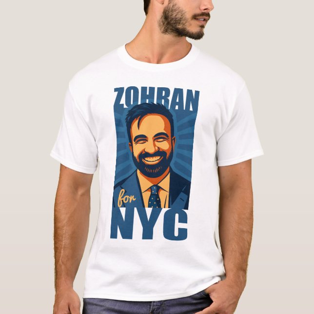 ZOHRAN MAMDANI for NYC T-Shirt (Front)