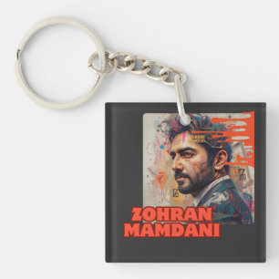 Zohran Mamdani Keychain