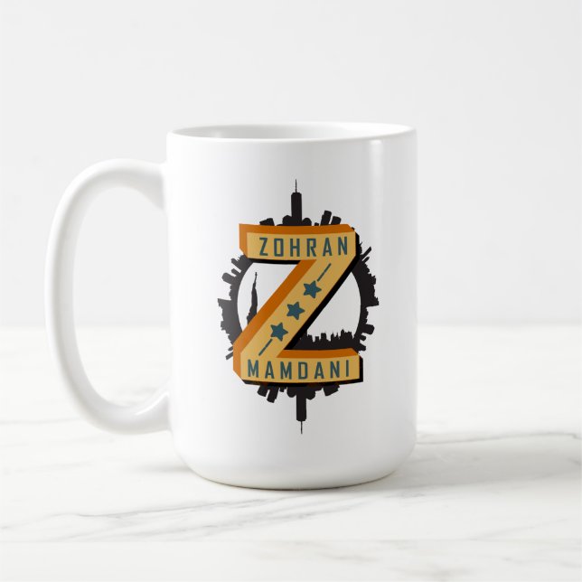 Zohran Mamdani – Progressive Visionary  Coffee Mug (Left)