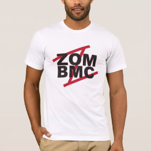 ZOM BMC Black letters on Red Z T-Shirt
