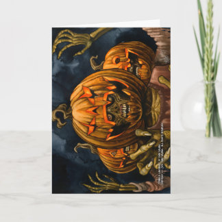 Zomb-O-Lanterns Greeting Cards