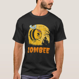 Zombee Funny Zombie Undead Monster Pun Halloween C T-Shirt