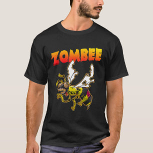 Zombee  Halloween Beekeeping Costume Zombie Bee Ke T-Shirt